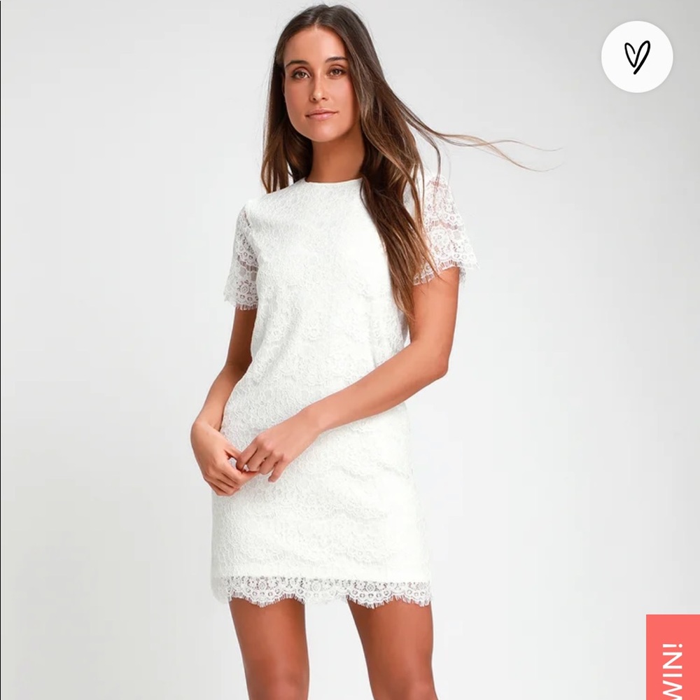 Lulus 'Take me to Brunch' Lace Dress